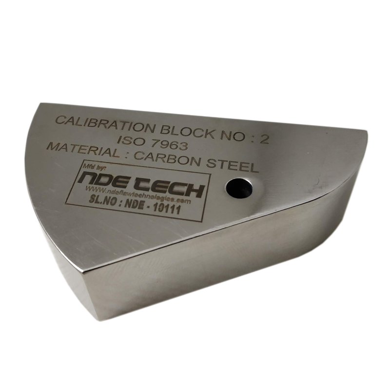 Calibration Block No2 25mm Stainless Steel